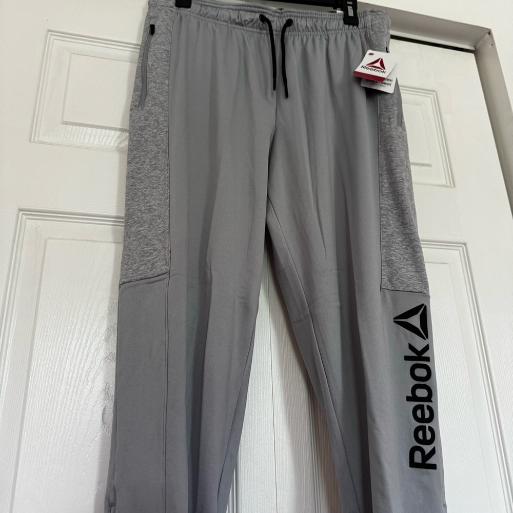 Reebok Men’s Tapered Slim Jogger Grey Medium